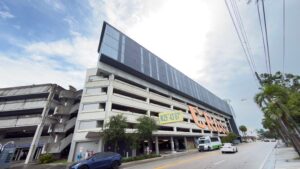 VOX Miami completed exterior from the street