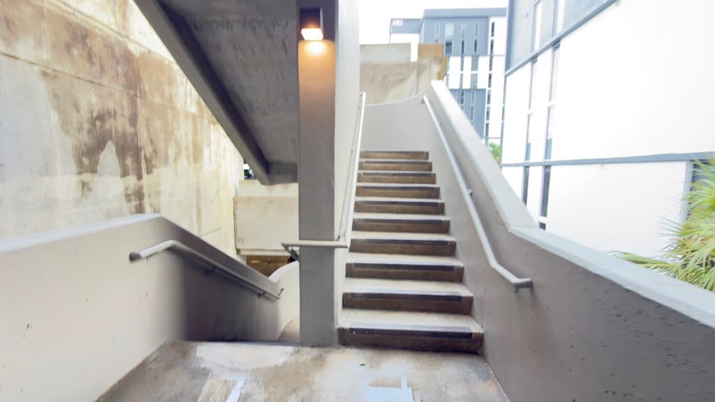 VOX Miami stair finish detail