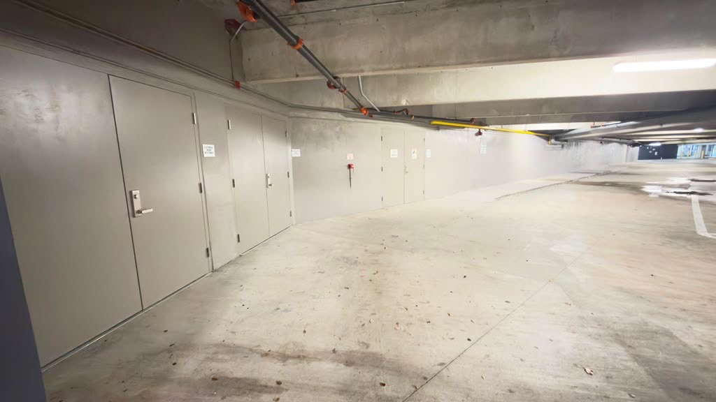 VOX Miami finished garage circulation area